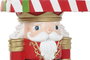 DKD Home Decor Mesita Auxiliar Cascanueces LED Resina Multicolor