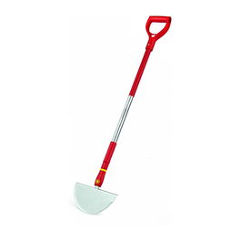 WOLF-Garten RM-F Rasenkantenstecher de acero con mango de plástico, 22.5 cm, color rojo y plateado