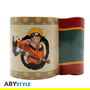 ABYstyle Taza 3D con Asa en Relieve, Diseño Pergamino Naruto, Licencia Oficial, 460 ml, Dolomita, Ideal para Fans del Anime