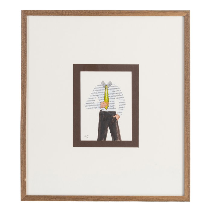 Cuadro Pintura Hombres 4/M 44 X 50 cm (Set de 4)