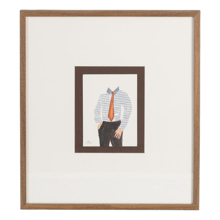 Cuadro Pintura Hombres 4/M 44 X 50 cm (Set de 4)