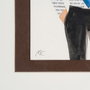 Cuadro Pintura Hombres 4/M 44 X 50 cm (Set de 4)