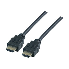 EFB Elektronik Cable HDMI 10 m Negro, Macho a Macho, 4K 60Hz, 3840 x 2160, Ethernet, Audio ARC, AWG 30, Conectores Dorados - K5430SW.10