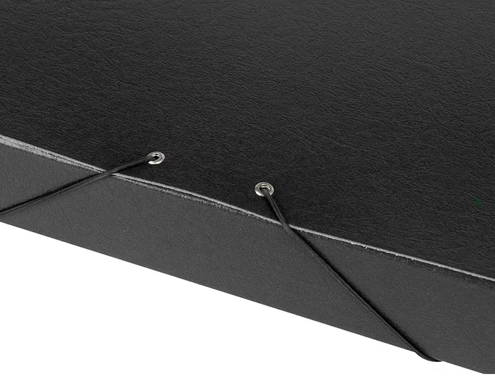 Liderpapel Carpeta Proyectos Folio Lomo 50mm Cartón Gofrado Negra