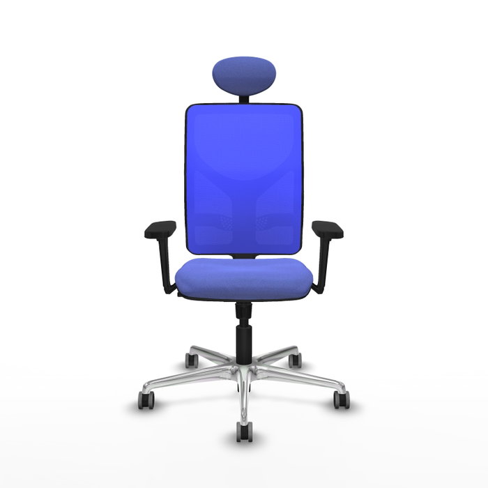 PIQUERAS Y CRESPO Silla de oficina Motilla con mecanismo Sincro Azul PIQUERAS Y CRESPO Silla de oficina Motilla con mecanismo Sincro Azul
