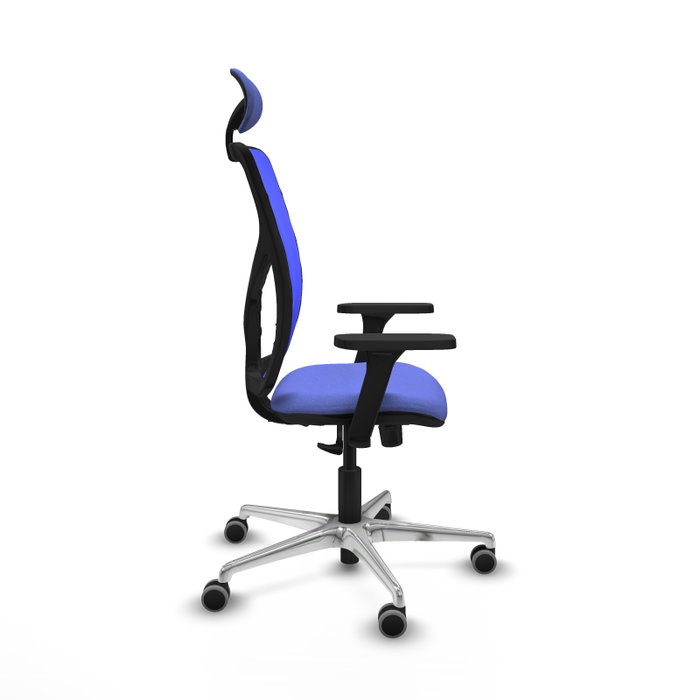 PIQUERAS Y CRESPO Silla de oficina Motilla con mecanismo Sincro Azul PIQUERAS Y CRESPO Silla de oficina Motilla con mecanismo Sincro Azul
