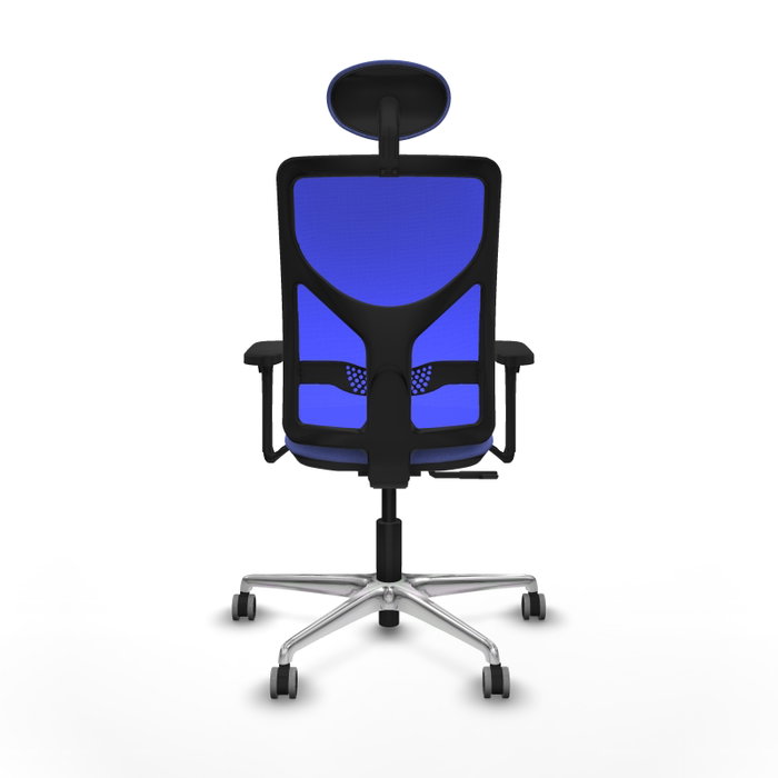 PIQUERAS Y CRESPO Silla de oficina Motilla con mecanismo Sincro Azul PIQUERAS Y CRESPO Silla de oficina Motilla con mecanismo Sincro Azul