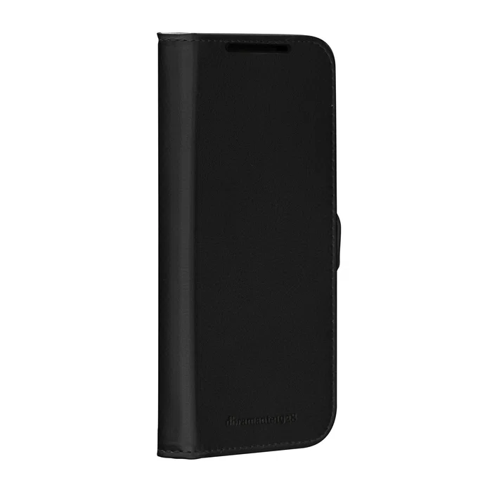 Dbramante1928 Stockholm Funda Folio para Samsung Galaxy S23 15.5 cm (6.1") Negro, Plástico Reciclado, con Cierre Magnético, Bolsillo para 3 Tarjetas y Carga Inalámbrica