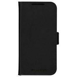 dbramante1928 Stockholm Funda Folio con Carga Inalámbrica para Samsung Galaxy S23 - Negro - Plástico Reciclado, Cierre Magnético y 3 Bolsillos