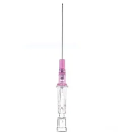 B. Braun Introcan Safety 20G 1,1x25mm Rosa sin alas 50 ud