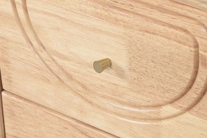 DKD Home Decor Mesita de Noche Scandi 58 x 40 x 30 cm