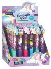 COOLPACK Set de 36 Bolígrafos Borrables Rainbow Unicorns