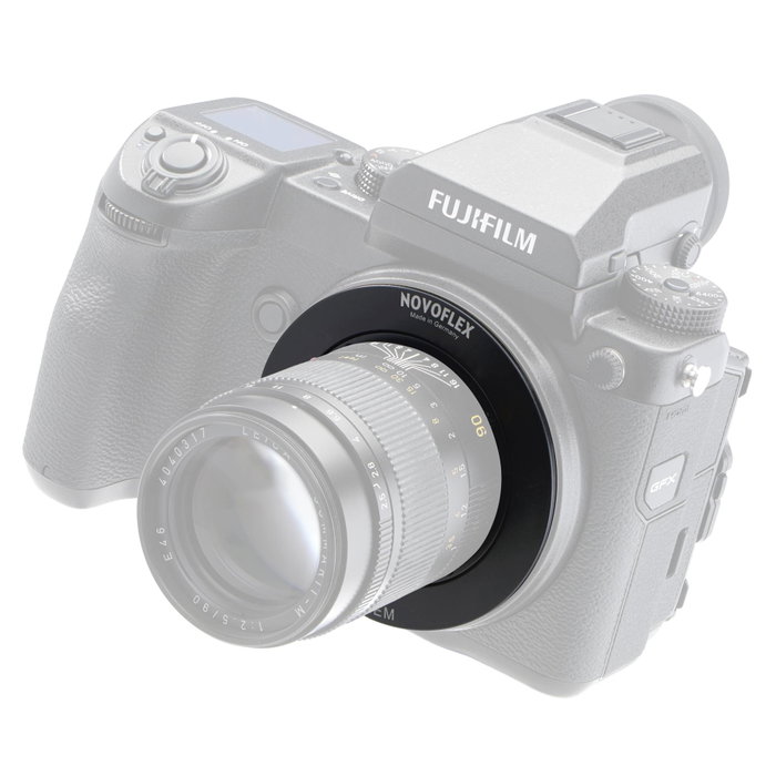 Novoflex Adaptador de objetivo Leica M a Fujifilm GFX