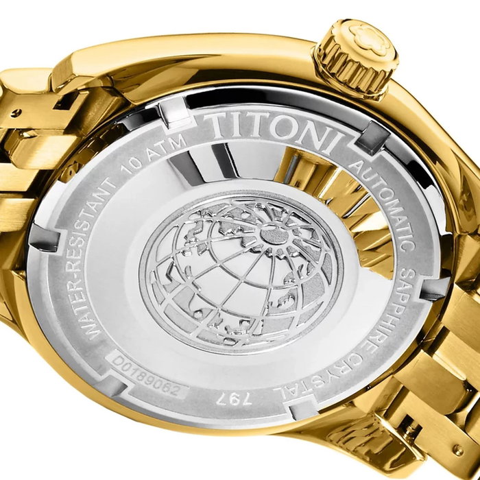 Titoni 797G-DB-541 Reloj Automático Dorado