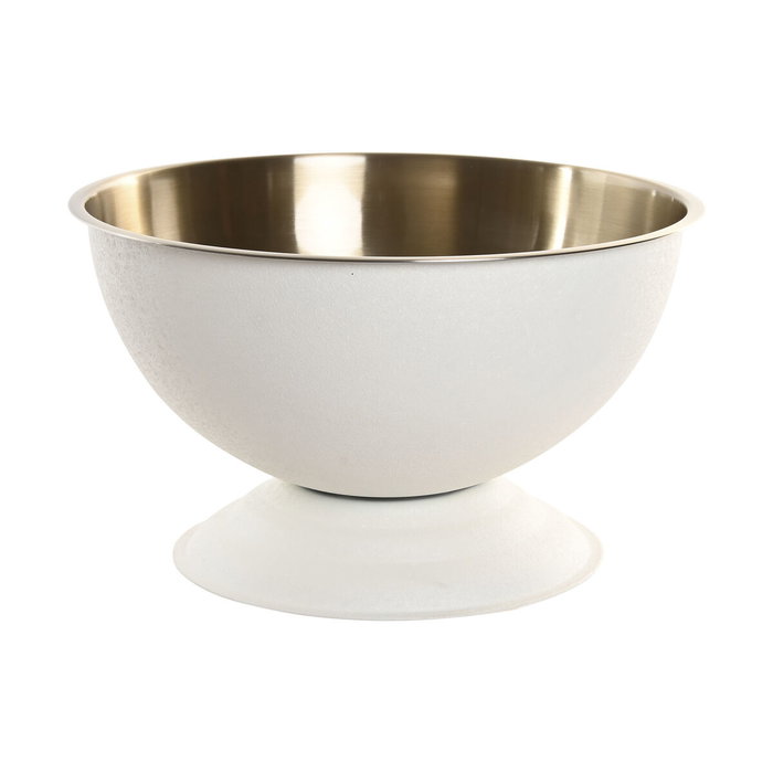 DKD Home Decor Champanera Inox 40x40x23 Rugoso Blanco DKD Home Decor Champanera Inox 40x40x23 Rugoso Blanco