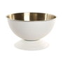 DKD Home Decor Champanera Inox 40x40x23 Rugoso Blanco