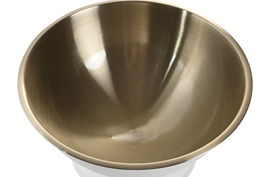 DKD Home Decor Worldfa 25 Champanera Loft Blanco Dorado 40 x 40 x 23 cm