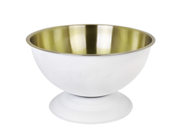 DKD Home Decor Worldfa 25 Champanera Loft Blanco Dorado 40 x 40 x 23 cm