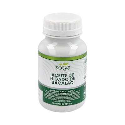SOTYA Aceite de Hígado de Bacalao 110 Perlas