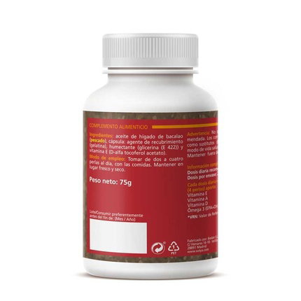 SOTYA Aceite de Hígado de Bacalao 110 Perlas