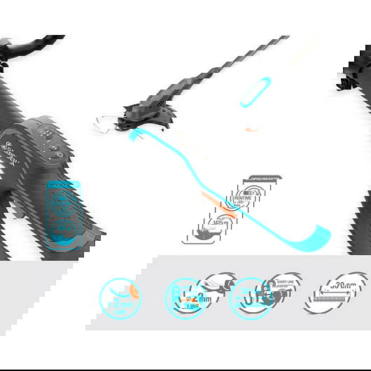 GARDENA Cortabordes y Recortador a Batería PowerTrim 30/18V P4A, sin Batería ni Cargador