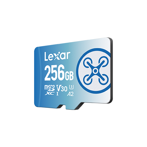 Lexar LMSFLYX256G-BNNNG Tarjeta MicroSDXC de 256 GB UHS-I Clase 10 V30 U3 Lectura 160 MB/s Escritura 90 MB/s