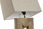 DKD Home Decor Lámpara Sobremesa Balines Natural Beige 20 x 75 x 40 cm