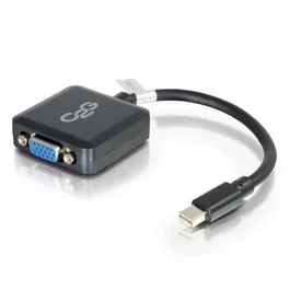 C2G Cable Adaptador Mini DisplayPort Macho a VGA (D-Sub) Hembra Negro - 0.2 Metros (20 cm)