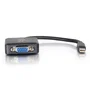 C2G Cable Adaptador Mini DisplayPort Macho a VGA (D-Sub) Hembra Negro - 0.2 Metros (20 cm)