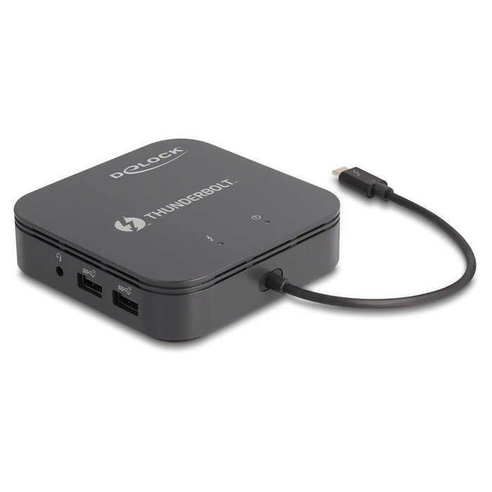 DeLOCK Mini estación de acoplamiento Thunderbolt 3 8K Negro DeLOCK Mini estación de acoplamiento Thunderbolt 3 8K Negro