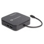 DeLOCK Mini estación de acoplamiento Thunderbolt 3 8K Negro