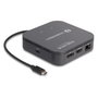 DeLOCK Mini estación de acoplamiento Thunderbolt 3 8K Negro