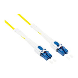 GoodConnections Cable LWL Duplex SM 9/125 LC/LC UNIBOOT, 1 metro