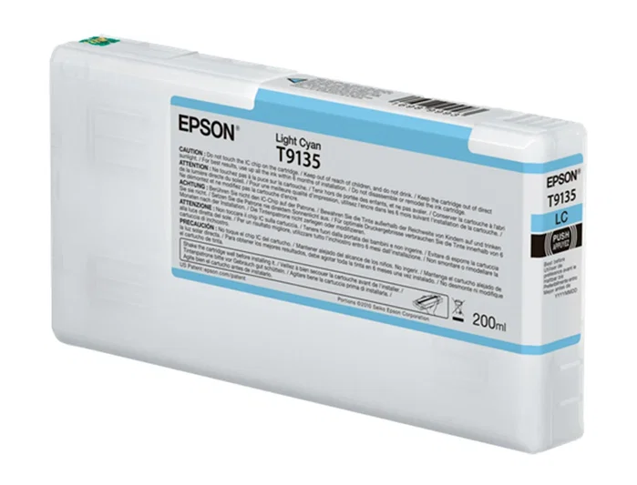 Epson T9135 Cartucho de Tinta Cian Claro 200ml