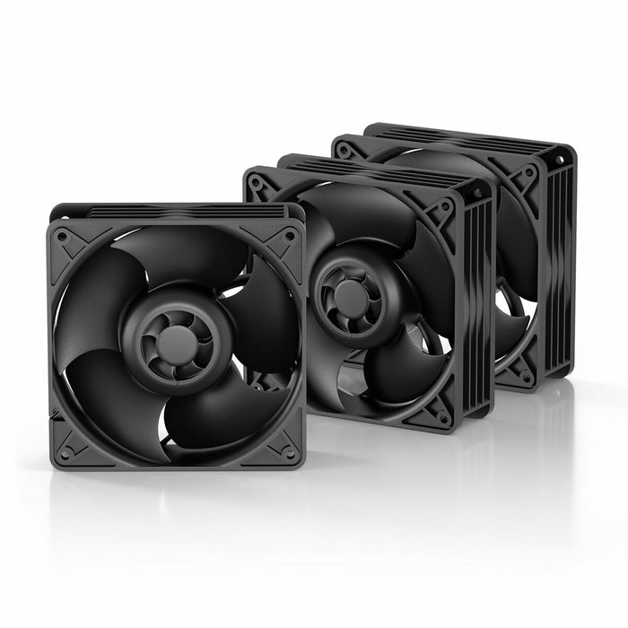Arctic S12038-8K Pack de 3 Ventiladores de 12 cm Negro Arctic S12038-8K Pack de 3 Ventiladores de 12 cm Negro