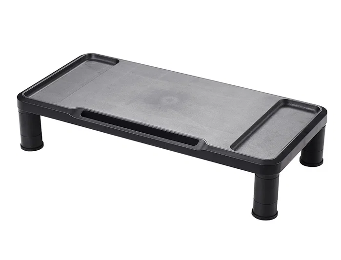 Q-connect Soporte para monitor ajustable en altura negro Q-connect Soporte para monitor ajustable en altura negro