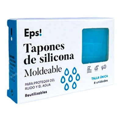EPS! Tapon Silicona Moldeable 6Ud.