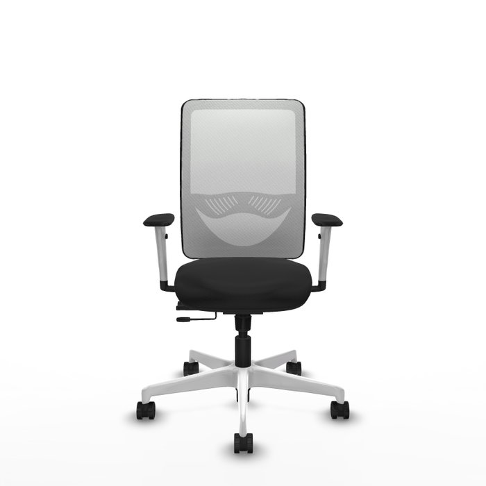 PIQUERAS Y CRESPO Silla de oficina Zulema con mecanismo Sincro/Traslack, Negro y Blanco PIQUERAS Y CRESPO Silla de oficina Zulema con mecanismo Sincro/Traslack, Negro y Blanco