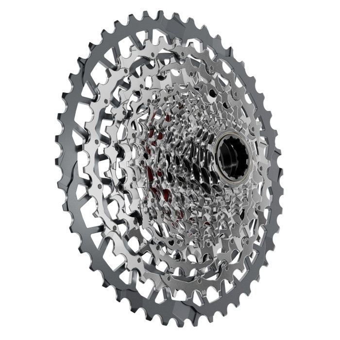 SRAM Cassette Force XG-1371 13 Velocidades 10-46 Dientes Compatible con XPLR y Cadenas Flattop SRAM Cassette Force XG-1371 13 Velocidades 10-46 Dientes Compatible con XPLR y Cadenas Flattop