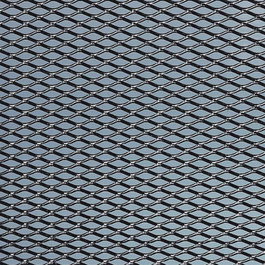 Foliatec FO34725 Rejilla De Aluminio Malla Media Negra 2 Piezas 20 x 60 cm para Parrilla Delantera o Personalización