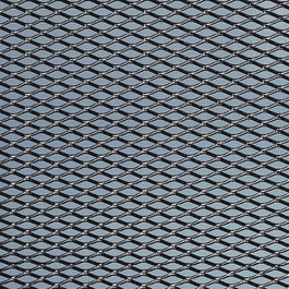Foliatec FO34725 Rejilla De Aluminio Malla Media Negra 2 Piezas 20 x 60 cm para Parrilla Delantera o Personalización