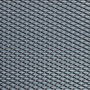Foliatec Rejilla de Aluminio Malla Media Negra 2 Piezas 20 x 60 cm