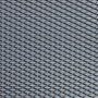 Foliatec Rejilla de Aluminio Malla Media Negra 2 Piezas 20 x 60 cm