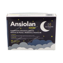 Nutrasan Ansiolan Noche 30 Cápsulas