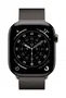 Apple MGJ74ZM/A Corre Milanese Loop de Malla de Acero Inoxidable Color Pizarra 46 mm Talla M/L para Apple Watch 44/45/46/49mm