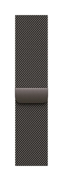 Apple MGJ74ZM/A Corre Milanese Loop de Malla de Acero Inoxidable Color Pizarra 46 mm Talla M/L para Apple Watch 44/45/46/49mm