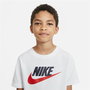 Camiseta de Manga Corta Niño Nike Sportswear Blanco L