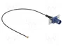 DeLOCK Cable de antena coaxial FAKRA C a MHF1 de 20 cm