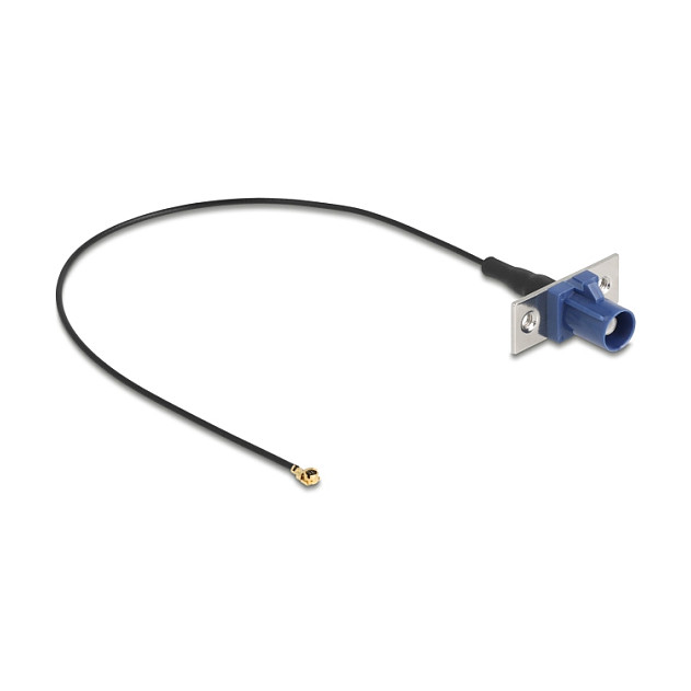 DeLOCK Cable de antena coaxial FAKRA C a MHF1 de 20 cm DeLOCK Cable de antena coaxial FAKRA C a MHF1 de 20 cm