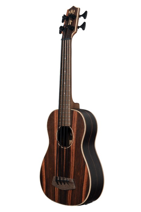 Ukelele Kala U-Bass Electrificado Ébano Satinado